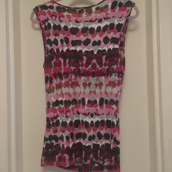 Escada Multicolored Viscose Stretch Top 38/8 - Picture 7 of 10